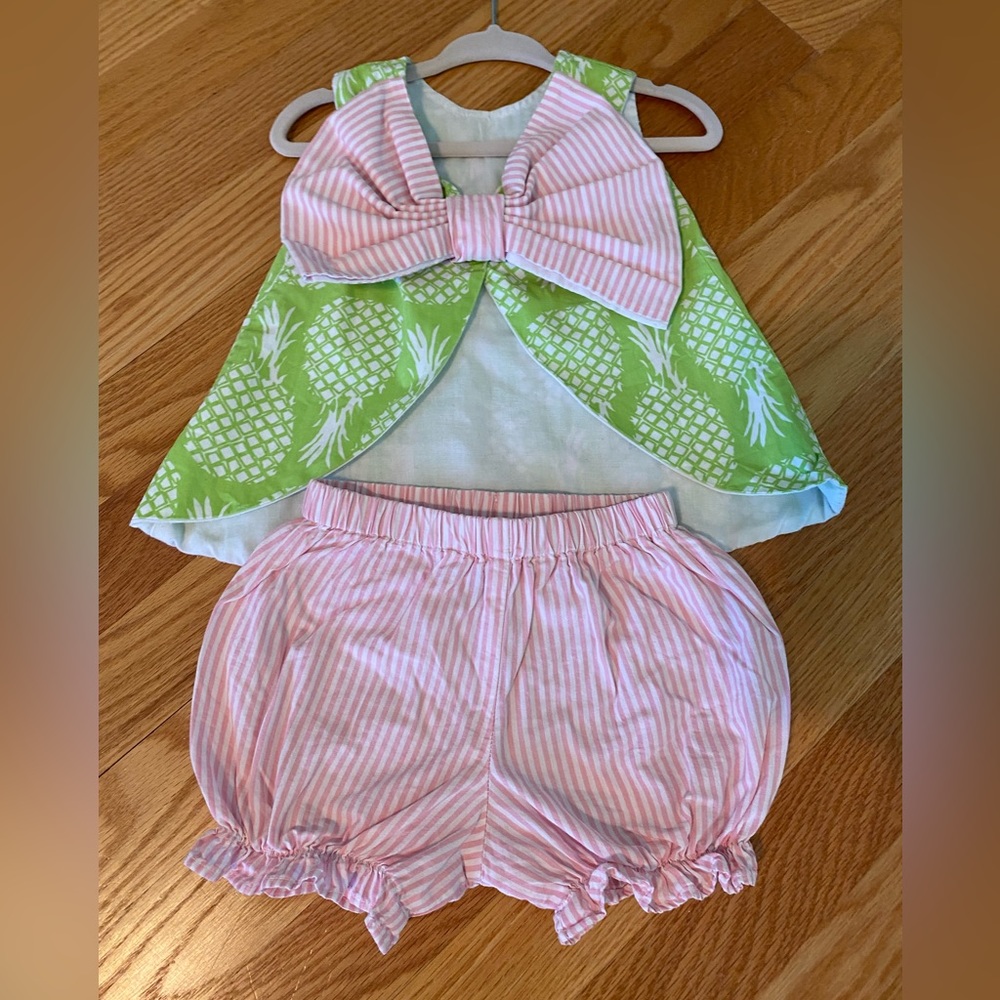 James & Lottie Bow Set 12m